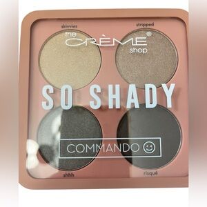 The Crème Shop “So Shady”Eyeshadow Palette‎ - Commando